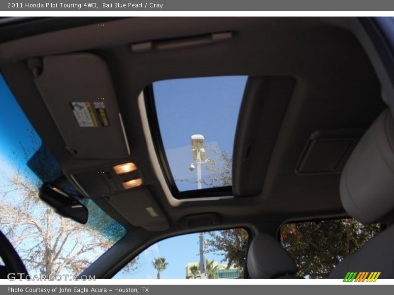 Bali Blue Pearl / Gray 2011 Honda Pilot Touring 4WD