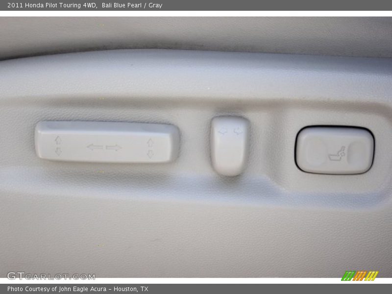 Bali Blue Pearl / Gray 2011 Honda Pilot Touring 4WD