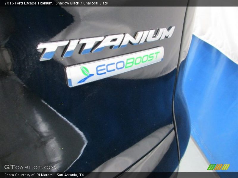 Shadow Black / Charcoal Black 2016 Ford Escape Titanium
