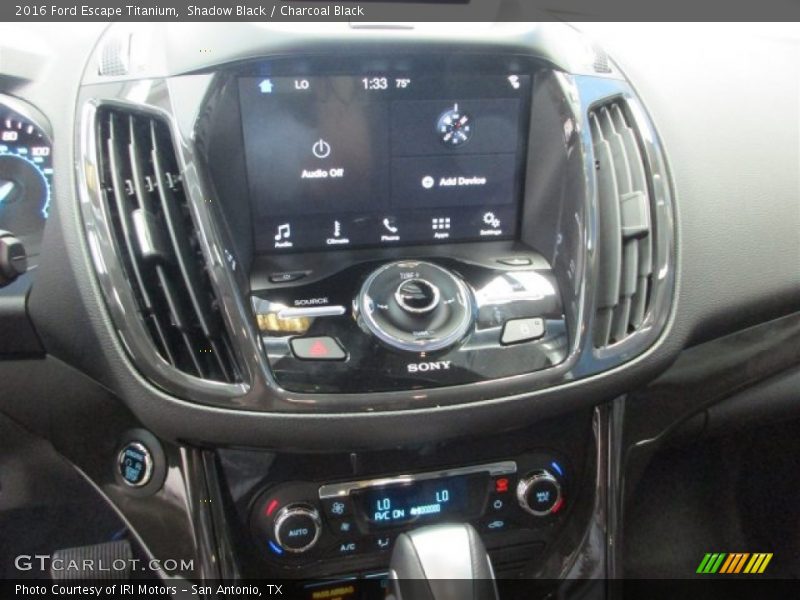 Shadow Black / Charcoal Black 2016 Ford Escape Titanium