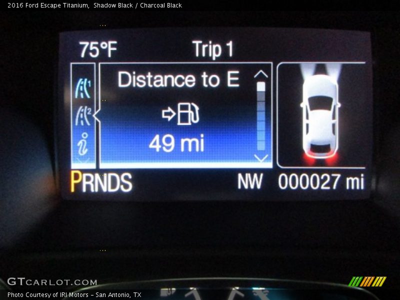 Shadow Black / Charcoal Black 2016 Ford Escape Titanium
