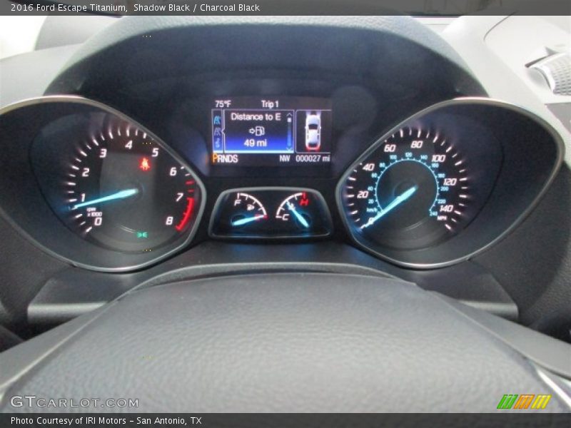 Shadow Black / Charcoal Black 2016 Ford Escape Titanium