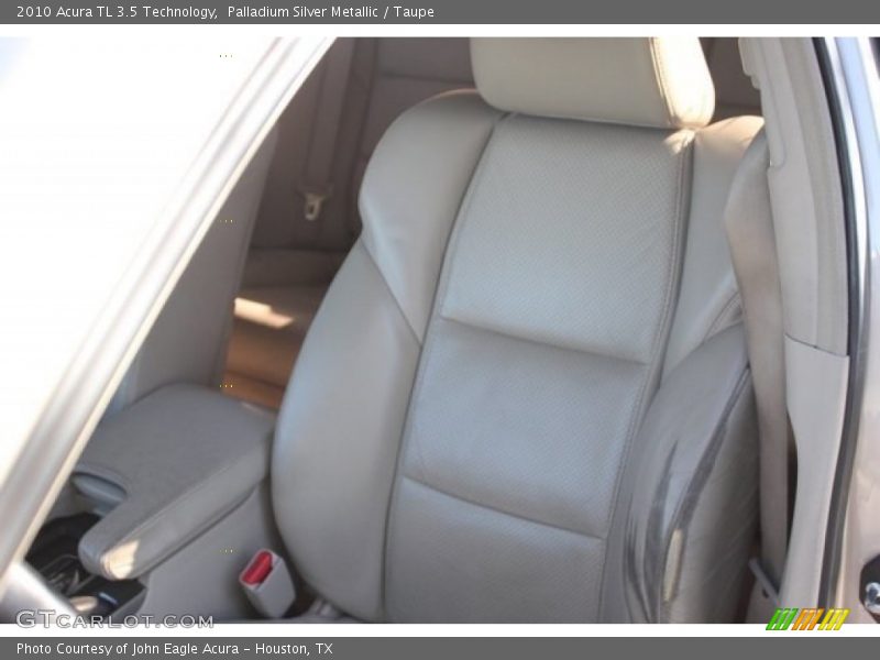 Palladium Silver Metallic / Taupe 2010 Acura TL 3.5 Technology