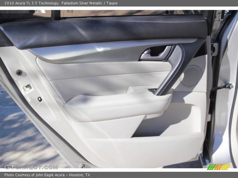 Palladium Silver Metallic / Taupe 2010 Acura TL 3.5 Technology