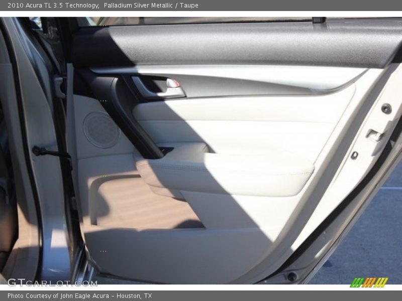 Palladium Silver Metallic / Taupe 2010 Acura TL 3.5 Technology