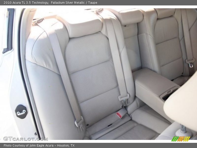 Palladium Silver Metallic / Taupe 2010 Acura TL 3.5 Technology