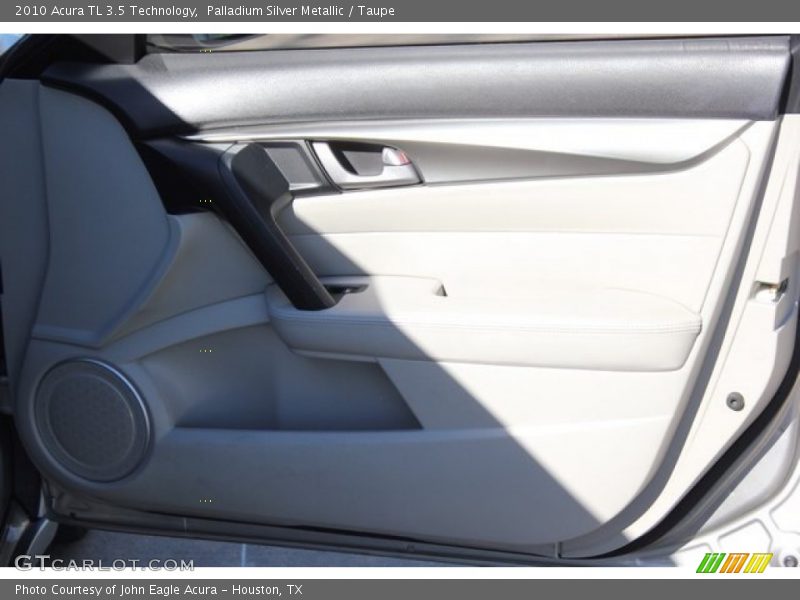 Palladium Silver Metallic / Taupe 2010 Acura TL 3.5 Technology