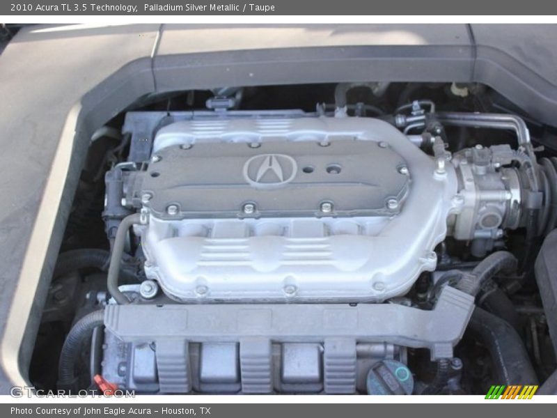 Palladium Silver Metallic / Taupe 2010 Acura TL 3.5 Technology