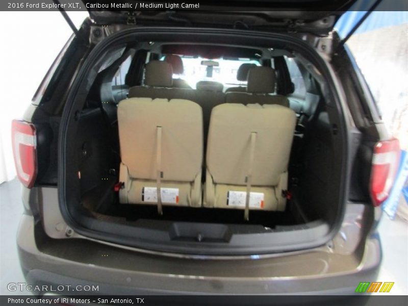 Caribou Metallic / Medium Light Camel 2016 Ford Explorer XLT