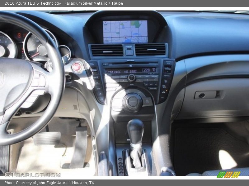Palladium Silver Metallic / Taupe 2010 Acura TL 3.5 Technology