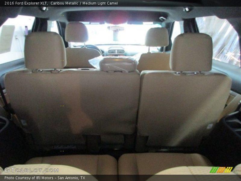 Caribou Metallic / Medium Light Camel 2016 Ford Explorer XLT