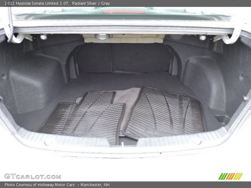 Radiant Silver / Gray 2012 Hyundai Sonata Limited 2.0T