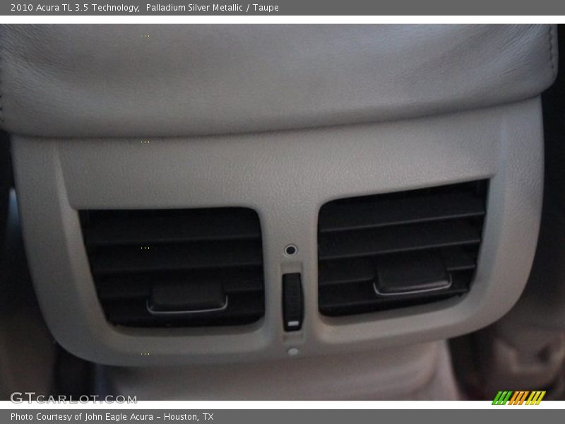 Palladium Silver Metallic / Taupe 2010 Acura TL 3.5 Technology