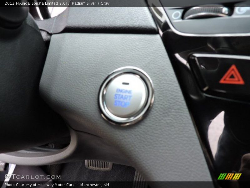 Radiant Silver / Gray 2012 Hyundai Sonata Limited 2.0T