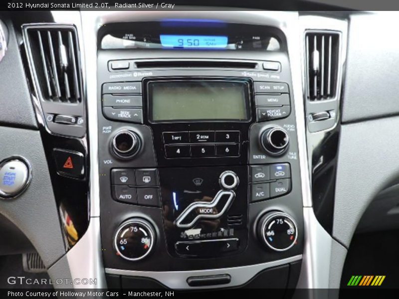 Radiant Silver / Gray 2012 Hyundai Sonata Limited 2.0T