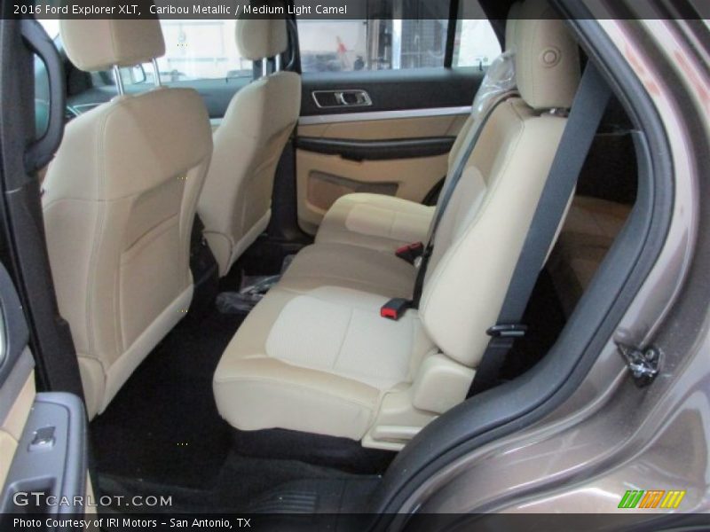 Caribou Metallic / Medium Light Camel 2016 Ford Explorer XLT