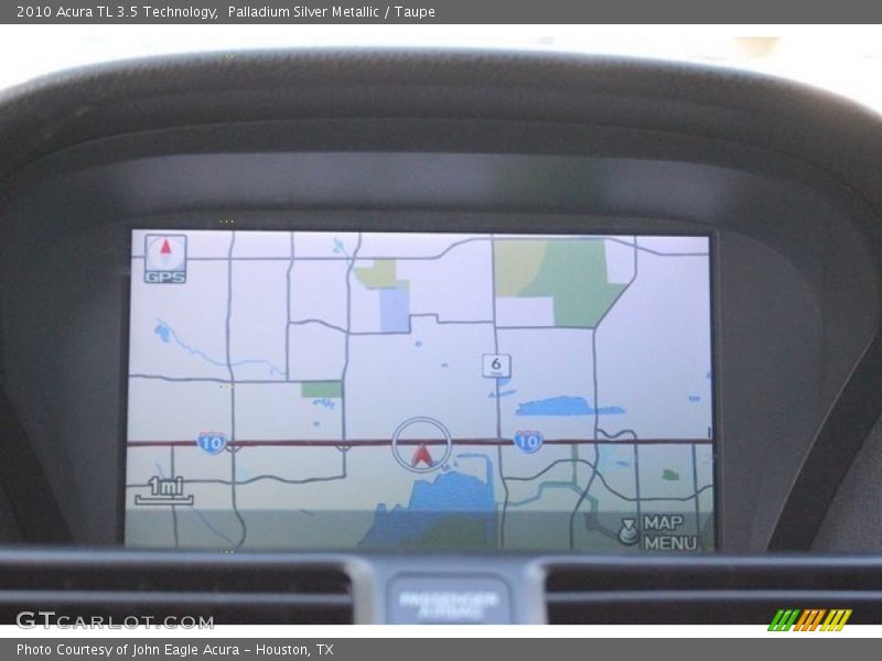 Palladium Silver Metallic / Taupe 2010 Acura TL 3.5 Technology