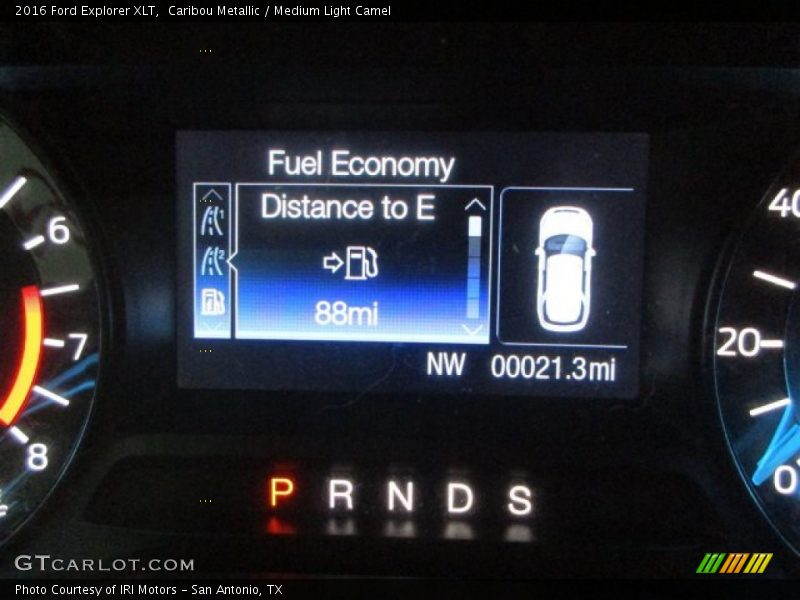 Caribou Metallic / Medium Light Camel 2016 Ford Explorer XLT