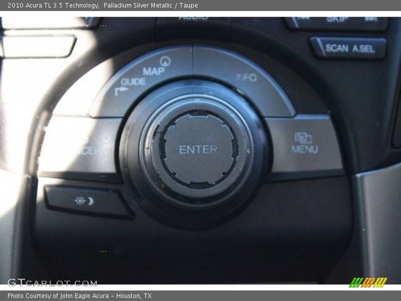 Palladium Silver Metallic / Taupe 2010 Acura TL 3.5 Technology