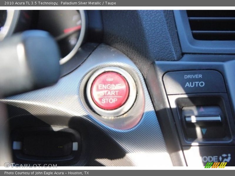 Palladium Silver Metallic / Taupe 2010 Acura TL 3.5 Technology