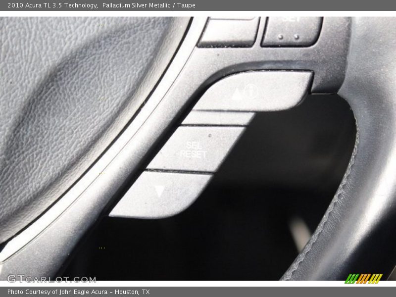 Palladium Silver Metallic / Taupe 2010 Acura TL 3.5 Technology