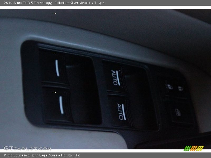 Palladium Silver Metallic / Taupe 2010 Acura TL 3.5 Technology