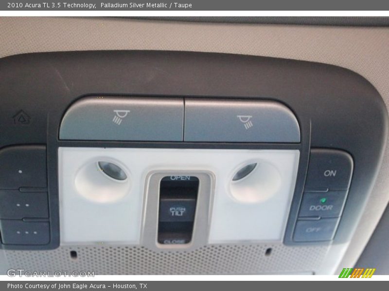 Palladium Silver Metallic / Taupe 2010 Acura TL 3.5 Technology