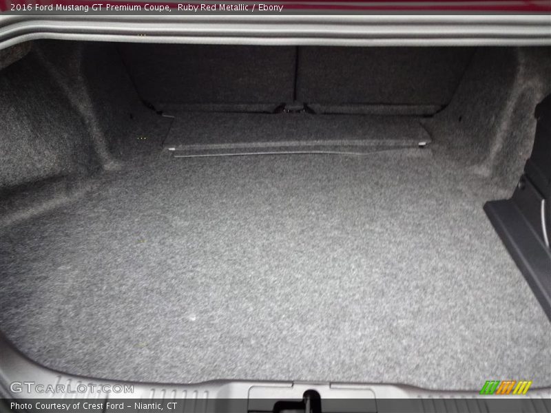 Ruby Red Metallic / Ebony 2016 Ford Mustang GT Premium Coupe