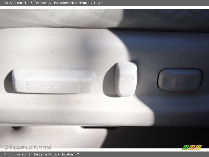 Palladium Silver Metallic / Taupe 2010 Acura TL 3.5 Technology