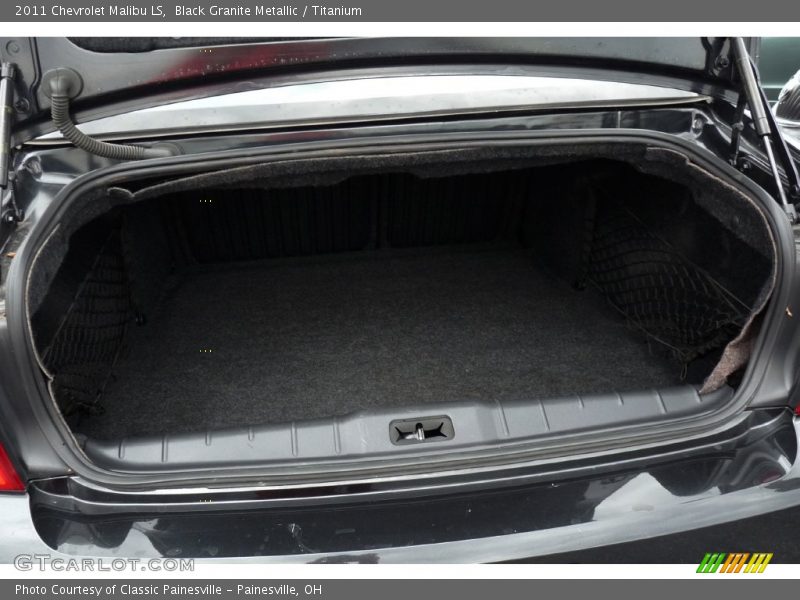 Black Granite Metallic / Titanium 2011 Chevrolet Malibu LS
