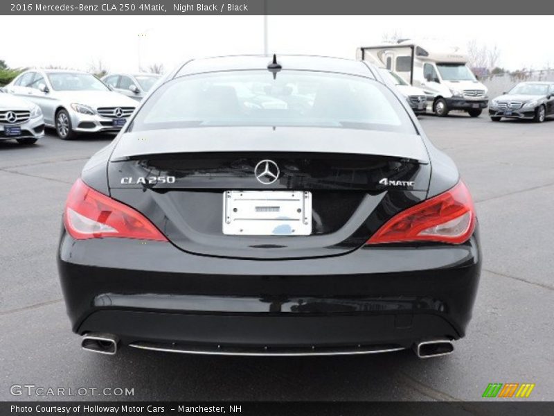 Night Black / Black 2016 Mercedes-Benz CLA 250 4Matic