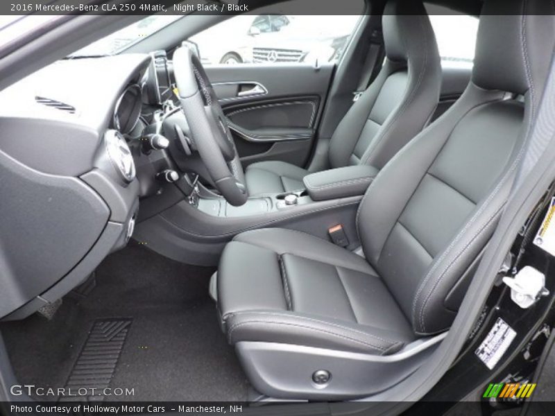 Front Seat of 2016 CLA 250 4Matic