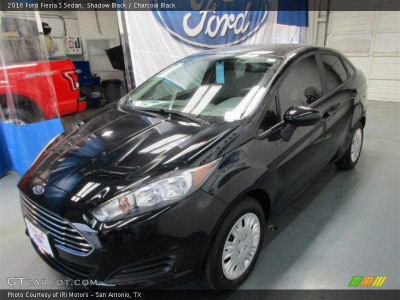 Shadow Black / Charcoal Black 2016 Ford Fiesta S Sedan