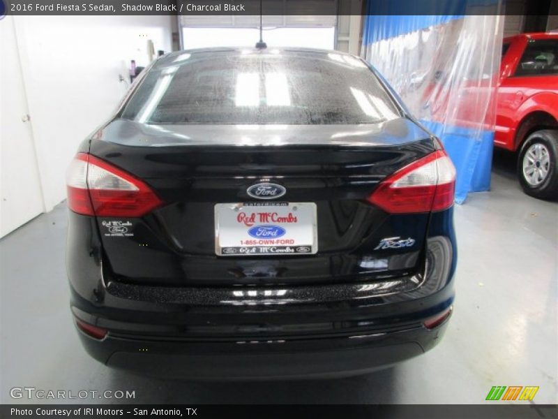 Shadow Black / Charcoal Black 2016 Ford Fiesta S Sedan