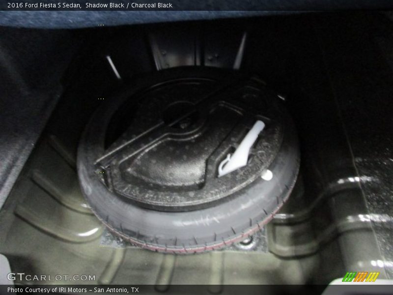 Shadow Black / Charcoal Black 2016 Ford Fiesta S Sedan