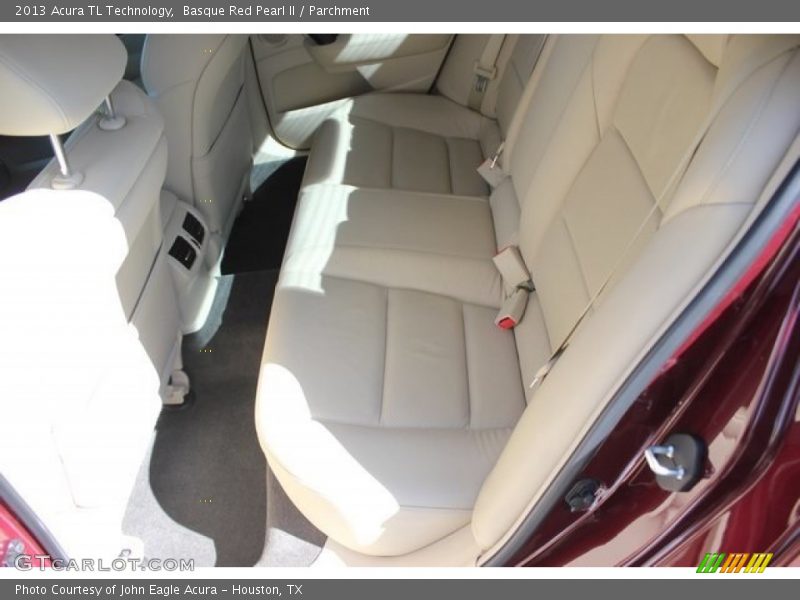 Basque Red Pearl II / Parchment 2013 Acura TL Technology