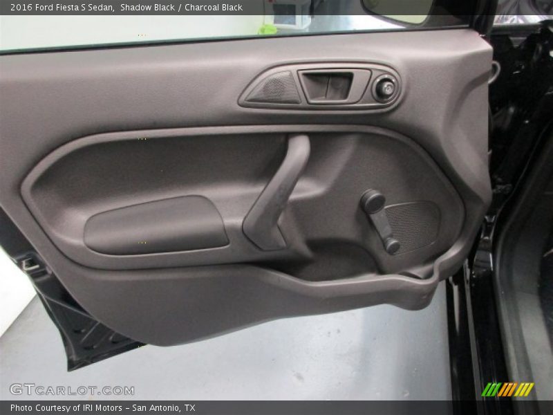 Shadow Black / Charcoal Black 2016 Ford Fiesta S Sedan