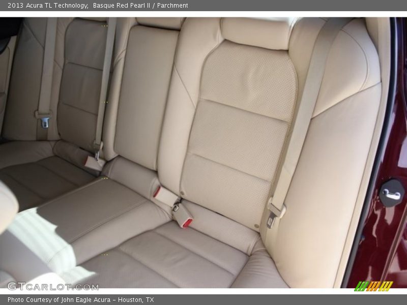 Basque Red Pearl II / Parchment 2013 Acura TL Technology