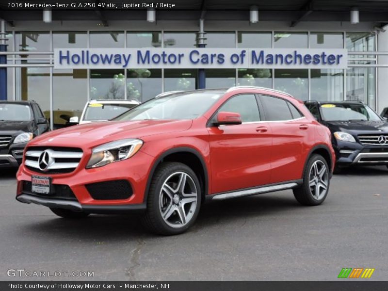 Jupiter Red / Beige 2016 Mercedes-Benz GLA 250 4Matic