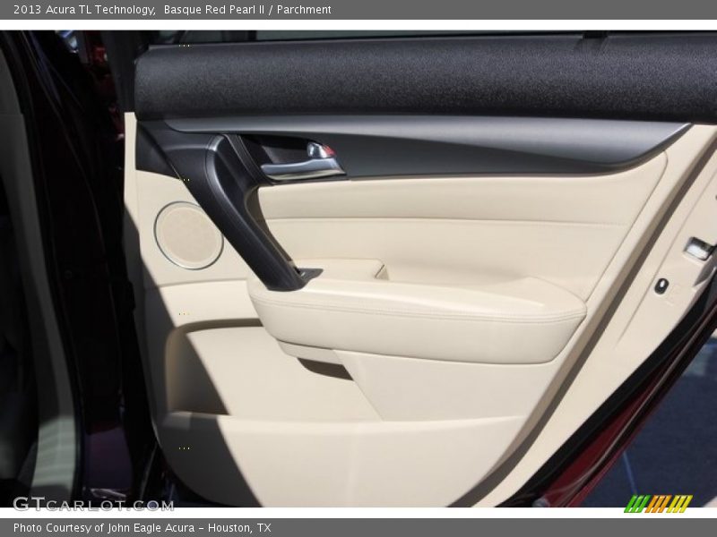 Basque Red Pearl II / Parchment 2013 Acura TL Technology
