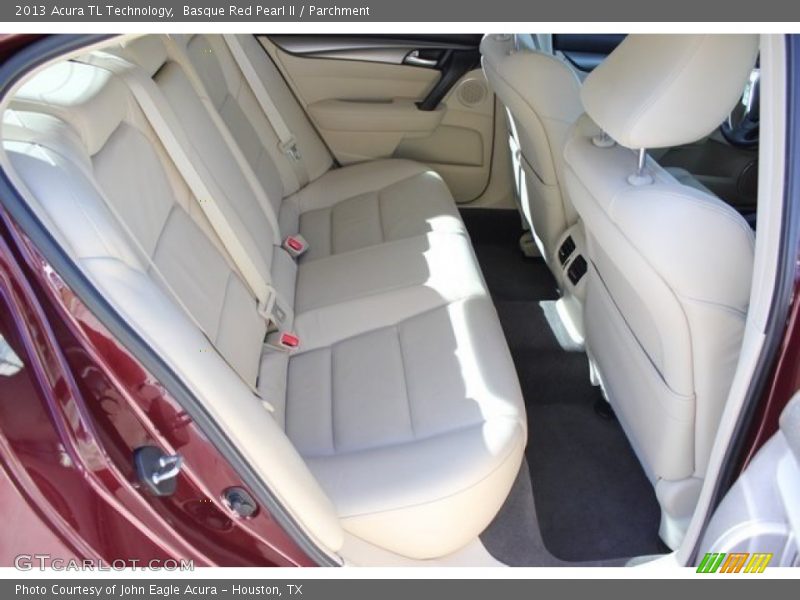 Basque Red Pearl II / Parchment 2013 Acura TL Technology