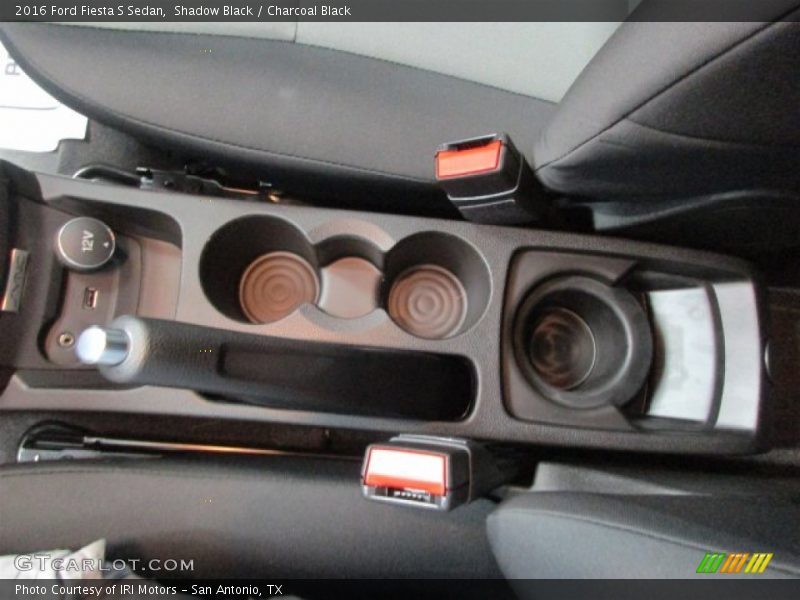 Shadow Black / Charcoal Black 2016 Ford Fiesta S Sedan