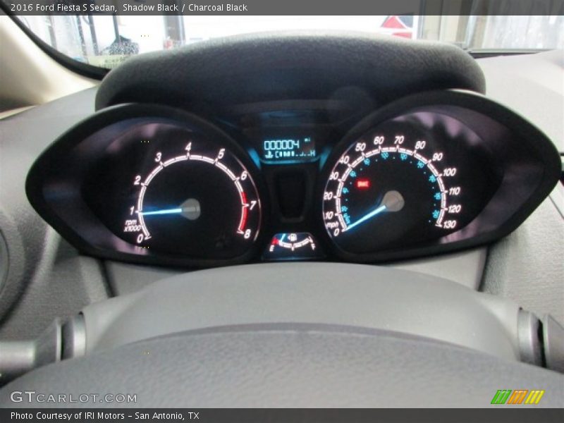 Shadow Black / Charcoal Black 2016 Ford Fiesta S Sedan