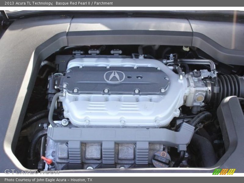 Basque Red Pearl II / Parchment 2013 Acura TL Technology