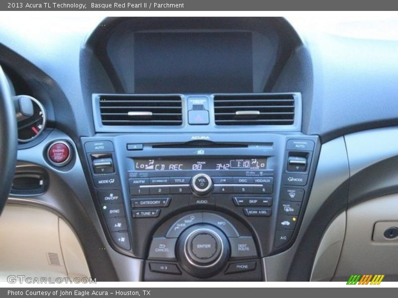 Basque Red Pearl II / Parchment 2013 Acura TL Technology