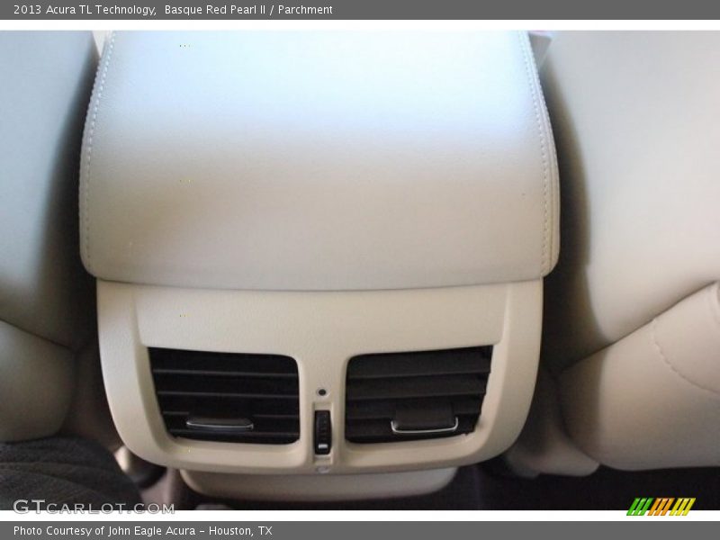 Basque Red Pearl II / Parchment 2013 Acura TL Technology