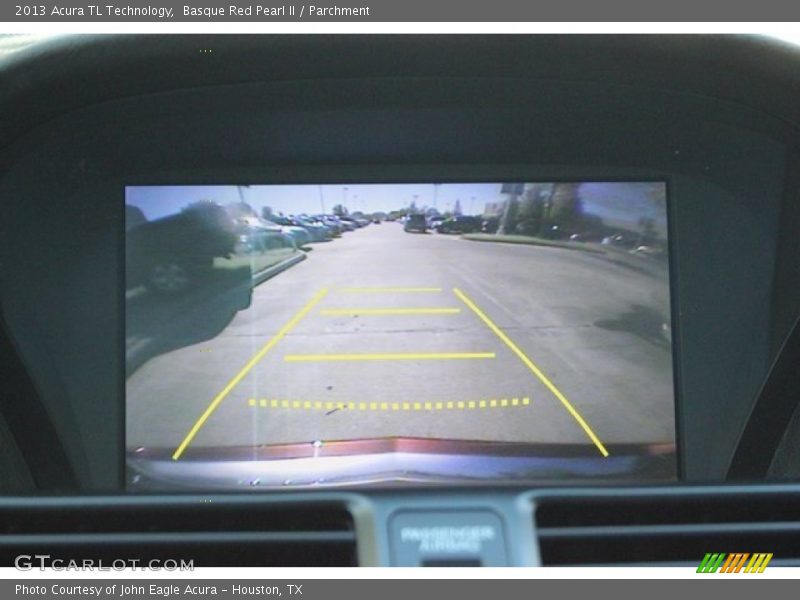 Basque Red Pearl II / Parchment 2013 Acura TL Technology
