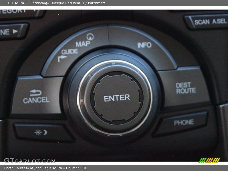 Basque Red Pearl II / Parchment 2013 Acura TL Technology