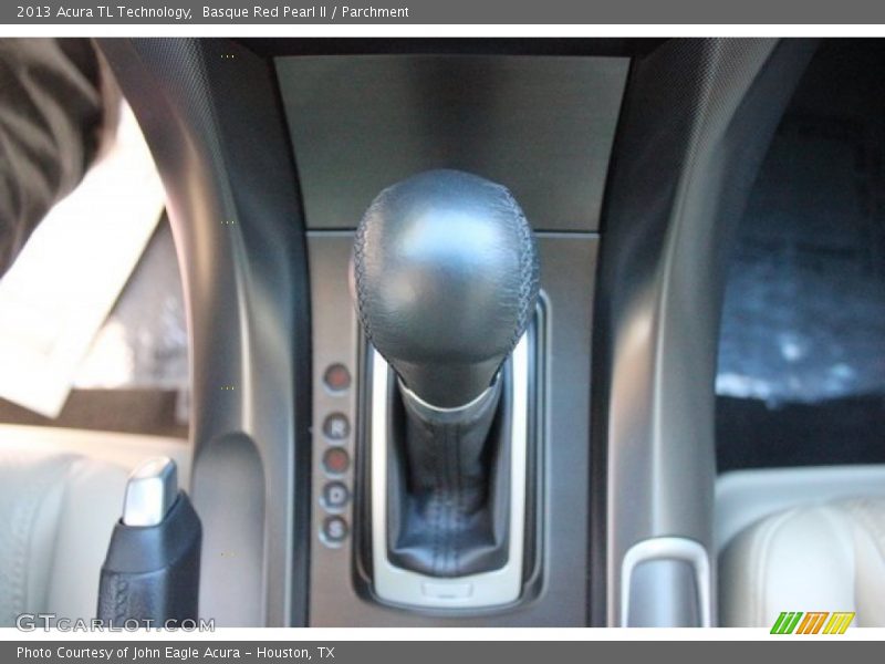 Basque Red Pearl II / Parchment 2013 Acura TL Technology