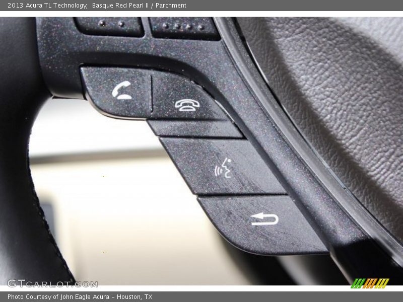 Basque Red Pearl II / Parchment 2013 Acura TL Technology